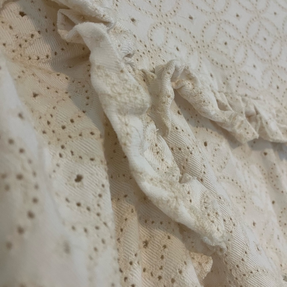 En Saison Ivory Ruffle Mini Dress - Picture 4 of 4